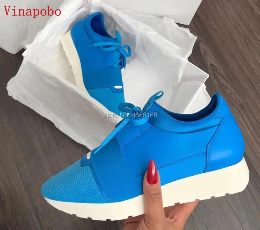 

DESIGNER SHOES MENS CASUAL SHOES 2019 NEW BRAND VINAPOBO FASHION Mesh FLATS RUNNERS RACER Low-top LUXURY SHOES WOMENS Size 35-46