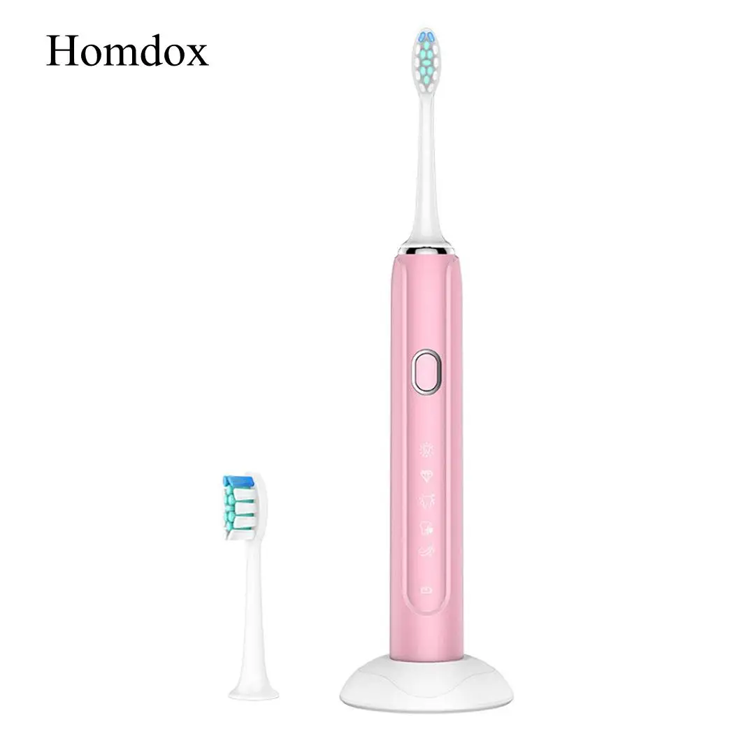 

Rechargeable USB Charge Waterproof Ultrasonic Electric 12 hours 115g Toothbrush Dental Casual charger Care