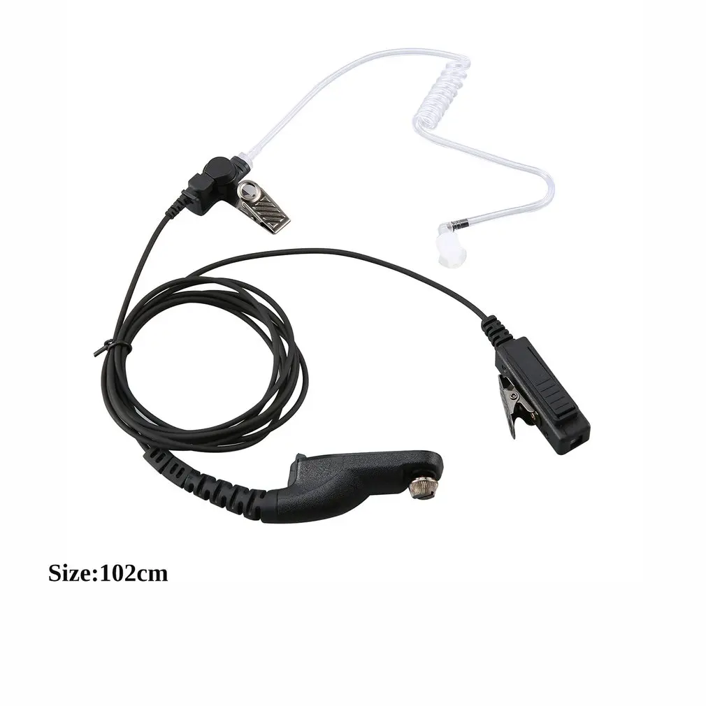 

Police Accessories Air Tube Earphone Headset Mic For Motorola CB Ham Radio MTP850S MTP830S Walkie Talki
