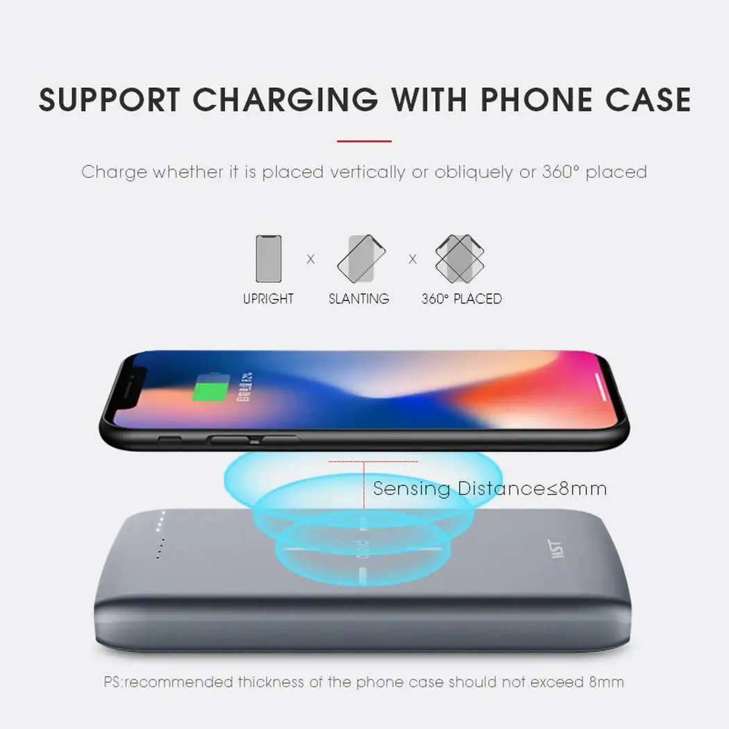 10000mAh Wireless Power Bank Universal Portable Charger Powerbank Pawer Bank Power Supply External Batery Poverbank 10000mAh Wireless Power Bank Universal Portable Charger Powerbank Pawer Bank Power Supply External Batery Poverbank