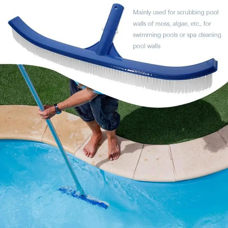 18 inch Bottom Swimming Pool Brush Moss Cleaning Brushes for Above