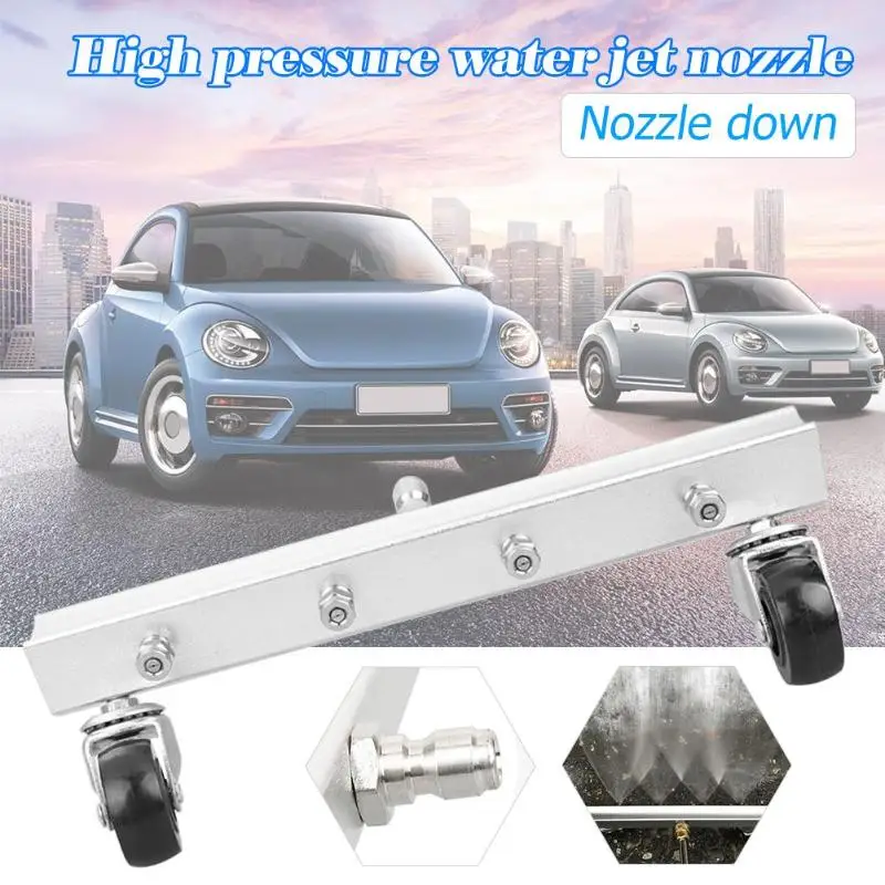 Car Chassis Cleaning Pressure Washer Water Broom Nozzles Automobile Cleaner
