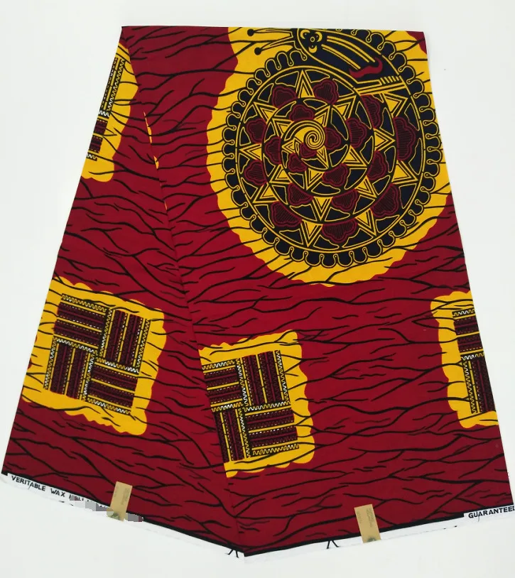 Высококачественная африканская ткань для печати настоящий голландский воск реальный, настоящий нигерийский батик стиль для лоскутного шитья хлопок