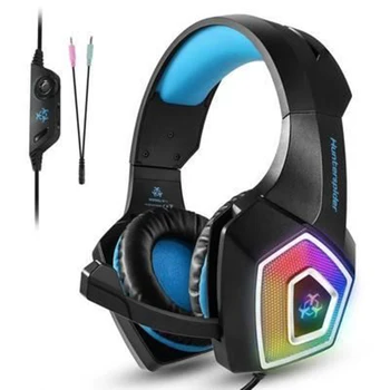 

Stereo Gaming Headset Casque Surround Sound Over-Ear Headphones With Mic LED Light For PS4 Xbox One PC Gaming Headphone