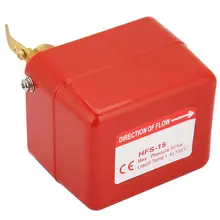 Топ датчики потока 1/" 220VAC15A вода/весло Мужская резьба потока весло водяной насос переключатель потока HFS-15-25