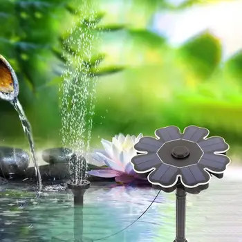 

8V 180 L/H Brushless Plug Ground Solar Water Fountain Pump for Bird Bath