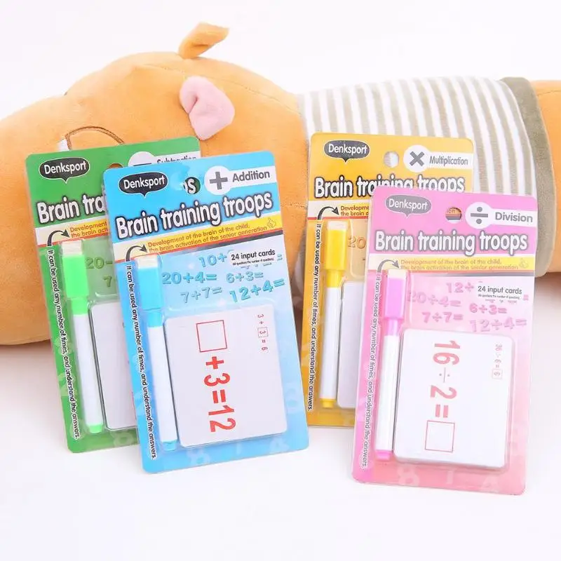 1 مجموعة قابلة لإعادة الاستخدام الرياضيات بطاقة التدريس Resouce مع قابل للمسح القلم الأطفال التعليمية الرياضيات حساب لعبة الاطفال الهدايا القر... 1 مجموعة قابلة لإعادة الاستخدام الرياضيات بطاقة التدريس Resouce مع قابل للمسح القلم الأطفال التعليمية الرياضيات حساب لعبة الاطفال الهدايا القر...