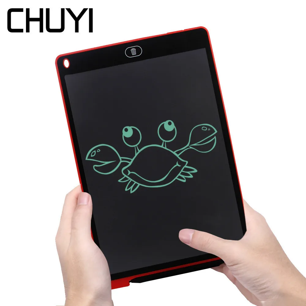

12 Inch LCD Writing Tablet Digital Drawing Electronic Handwriting Pad Message Graphics Board Slim Writing Boards For Kids Gifts