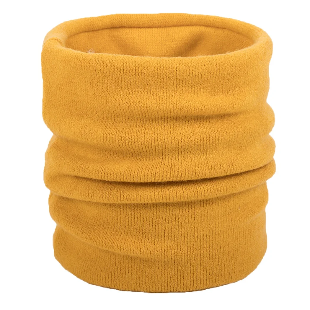 

18 Colors Women Fashion O-Neck Neck Warmer Winter Warm Knitted Ring Scarf Snood Couples Soft Thicken Scarves Shawl Accessories