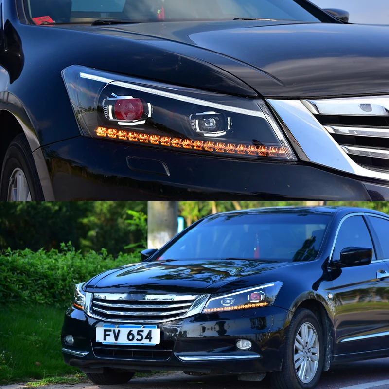 Головной светильник в сборе для Honda Accord 2008 2012 Светодиодный Противотуманные фары
