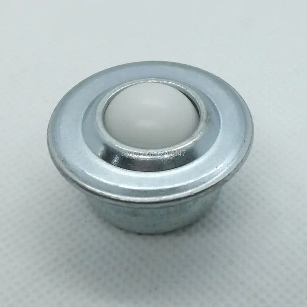 2pcs 8mm Miniature POM Ball Full Plastic bearing roller Press drop in