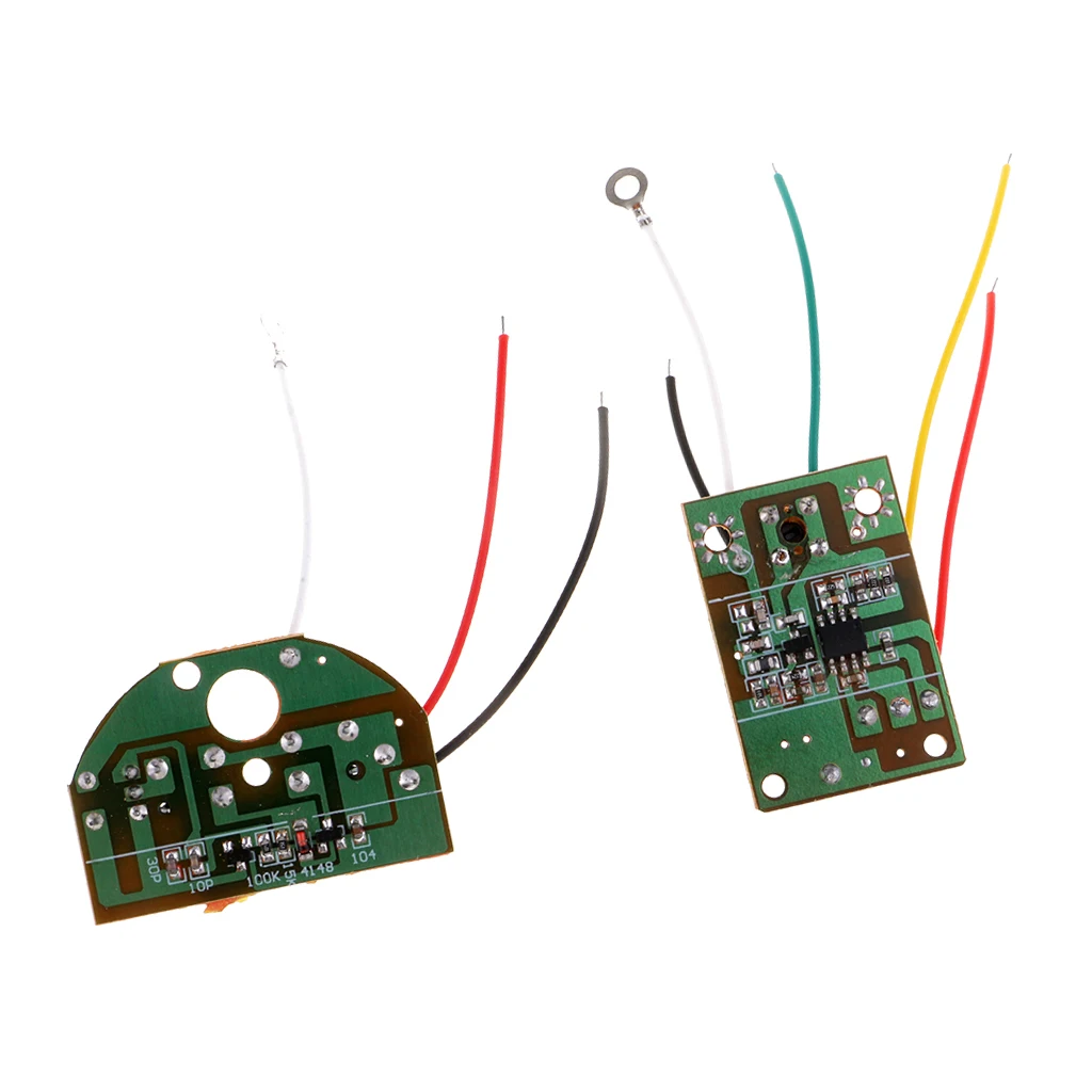 

2CH RC remote control 40MHz circuit PCB transmitter & receiver board Radio system for toy car