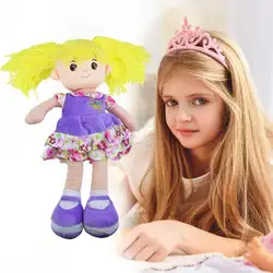 Kawaii мультфильм цветок юбка кукла мягкая милая детская одежда игрушечные лошадки подарки для девочек