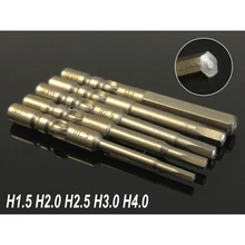 5 шт. набор 40 мм магнитная шестигранная отвертка сверла диаметром 4 мм Круглый хвостовик Электрический шуруповерт S2 ручные инструменты для 800, 3C