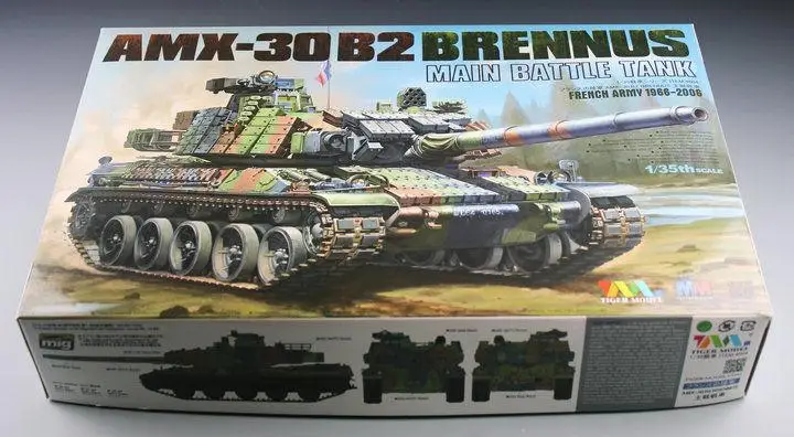 

Tiger Model 4604 1/35 French AMX-30 B2 Brennus MBT Tanks AAA