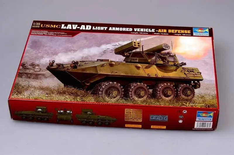 Trumpeter 1/35 00393 USMC LAV-AD пневматическая защита | Игрушки и хобби