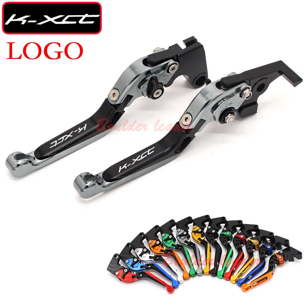 For KYMCO K-XCT 125 300 400 CNC Motorbike Accessories Levers Foldable Extendable Adjustable Motorcycle Brake Clutch | Автомобили и