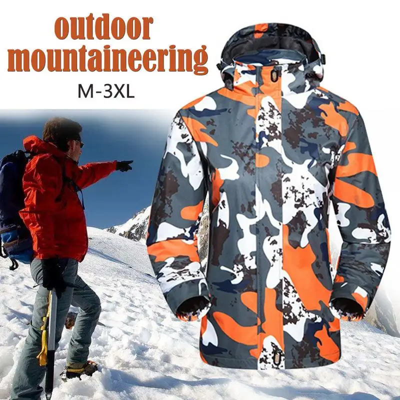 

New Assault Suit Outdoor Mountaineering Windproof And Waterproof Camouflage Ski Suit For Female