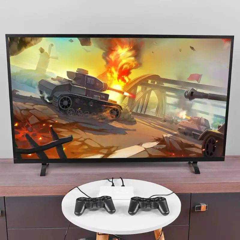  32G TV Game Box 8000 in 1 Video Game Box for Orange Pi with USB Wired Gamepad Controllers Game Cons