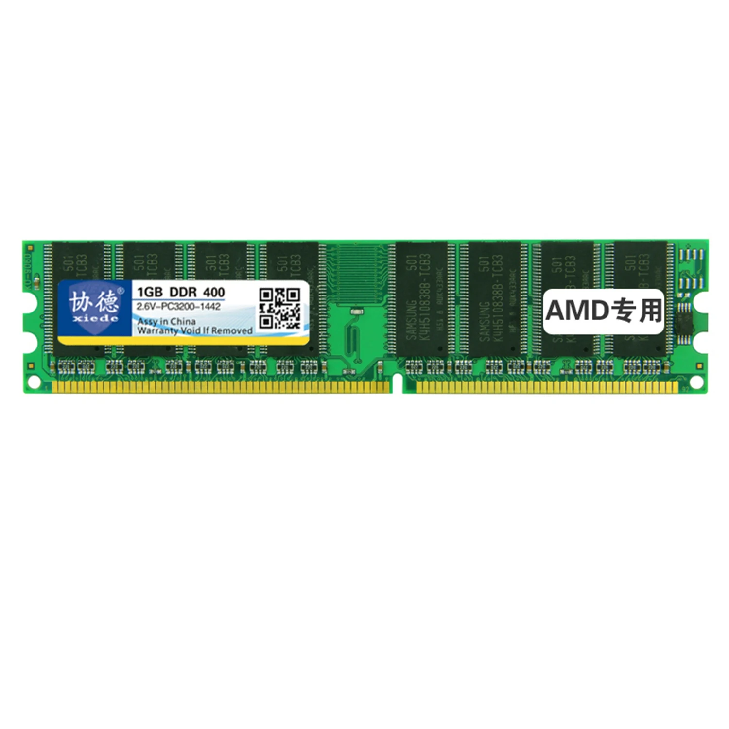 Xiede حاسوب شخصي مكتبي ذاكرة عشوائية Ram وحدة Ddr 1 Gb Ddr1 184Pin Dimm Xiede حاسوب شخصي مكتبي ذاكرة عشوائية Ram وحدة Ddr 1 Gb Ddr1 184Pin Dimm