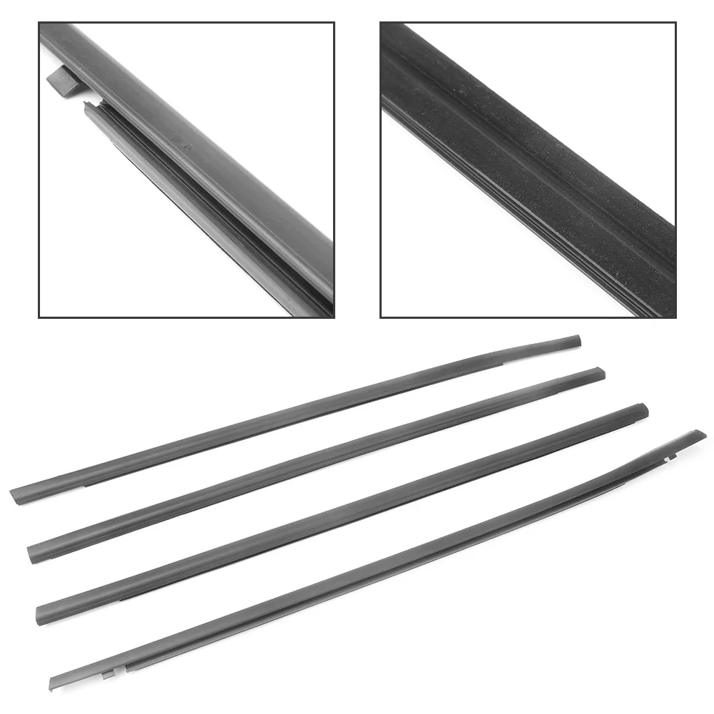 For Civic 2016 2017 2018 Door Belt Molding Trim Weatherstrip for Honda (4PCS/SET) Auto Car Accessories | Автомобили и мотоциклы
