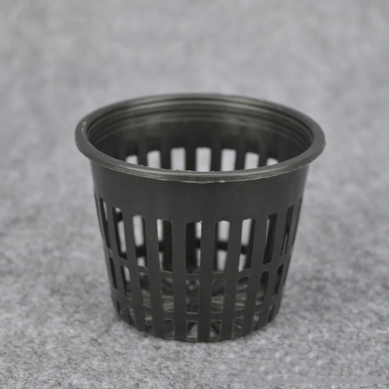 

Plastic Flower Pot Orchid Porous Breathable Mesh Basin Black Corrosion Resistant