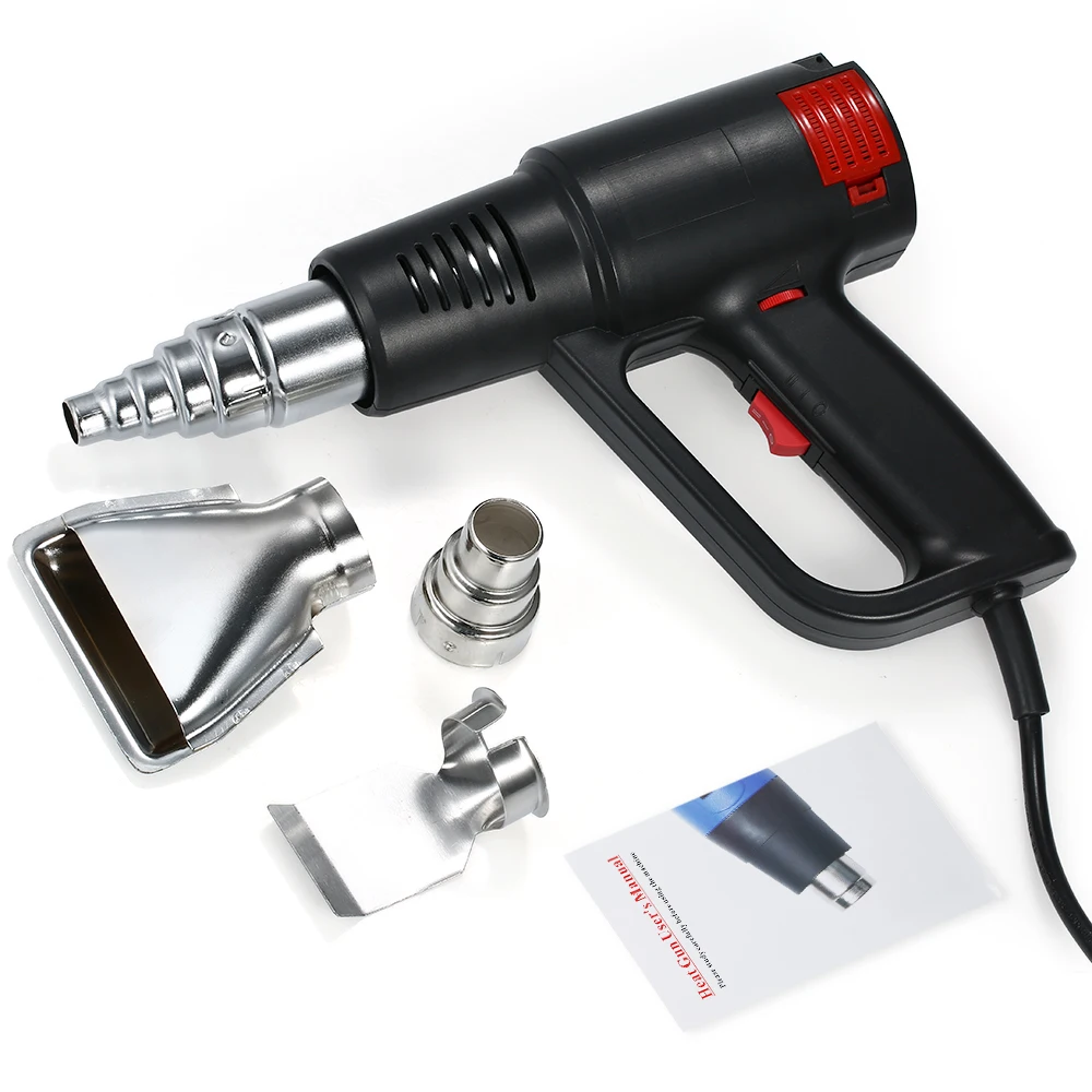 

2000W Industrial Fast Heating Hot Air Gun High Quality Handheld Heat Blower Electric Adjustable Temperature Heat Gun Tool