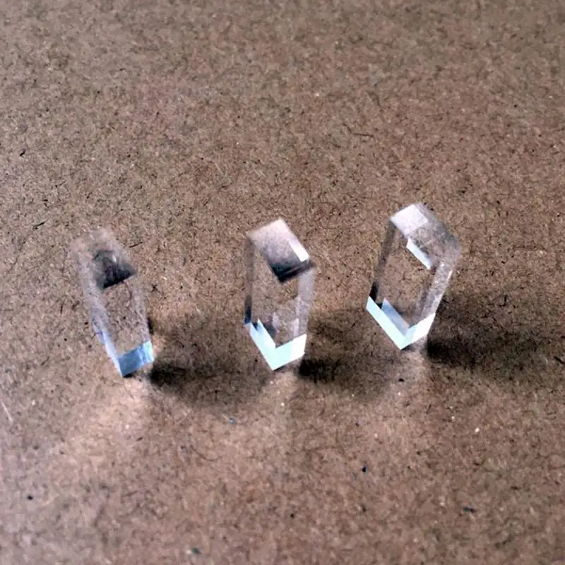 

K9 Optical Glass Rectangular Light Guide Bar Square Prism Lens Scientific Small Experimental Equipment Dropshipping 1pcs