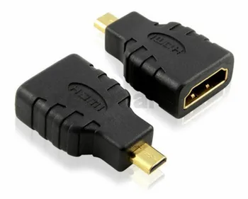 

HDMI Type A Female to Micro HDMI D Male Gold Plated Adapter Converter Connector DHL free shipping