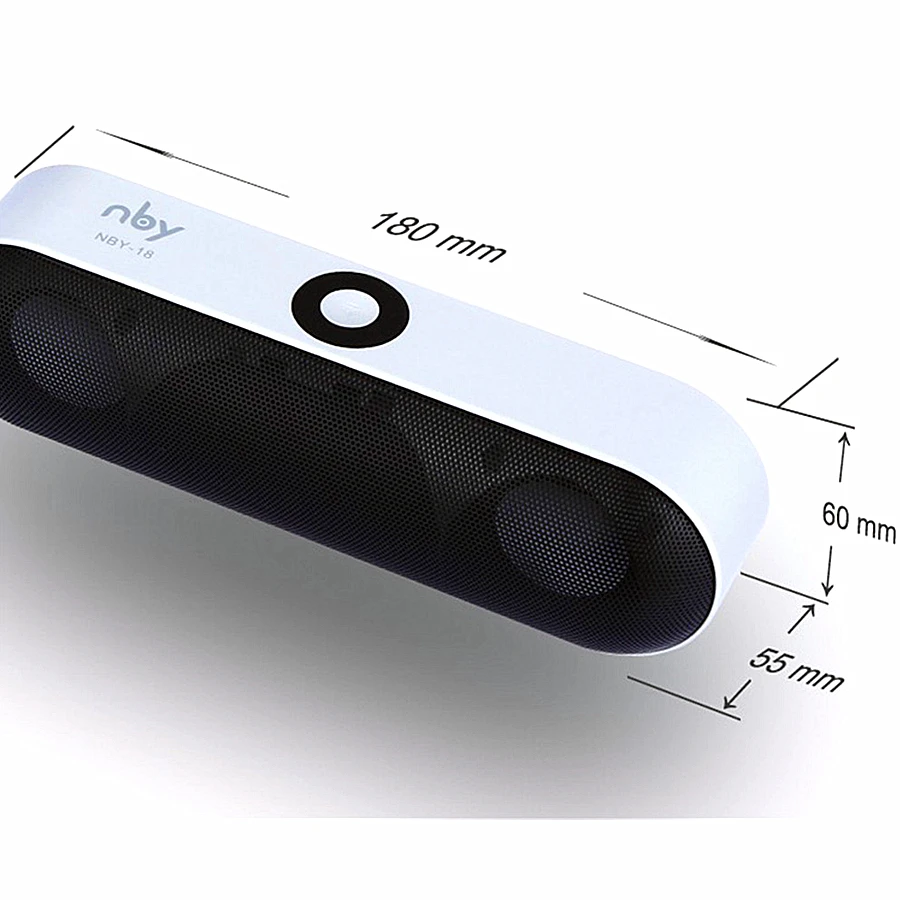 NBY 18 Mini Bluetooth Speaker Portable Wireless Speaker Sound System 3D Stereo Music Surround Support Bluetooth TF AUX USB NBY 18 Mini Bluetooth Speaker Portable Wireless Speaker Sound System 3D Stereo Music Surround Support Bluetooth TF AUX USB