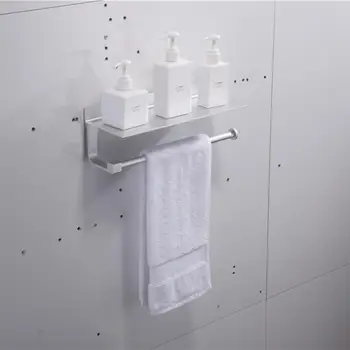 

Creative Bathroom Paper Roll Holder Tissue Storage Rack Wall Mount Multifunctional Mobile Phone Storage Shelf Toilet Accessories