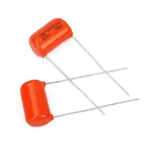 10 шт. 600 в Sprague Red Drop гитарные или басовые тональные конденсаторы 715P пленочные фольгированные гитарные аксессуары Запчасти