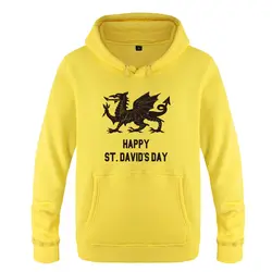 Happy St. David's Day Shirt-Saint David Новинка толстовки мужские 2018 мужские пуловеры флисовые толстовки с капюшоном