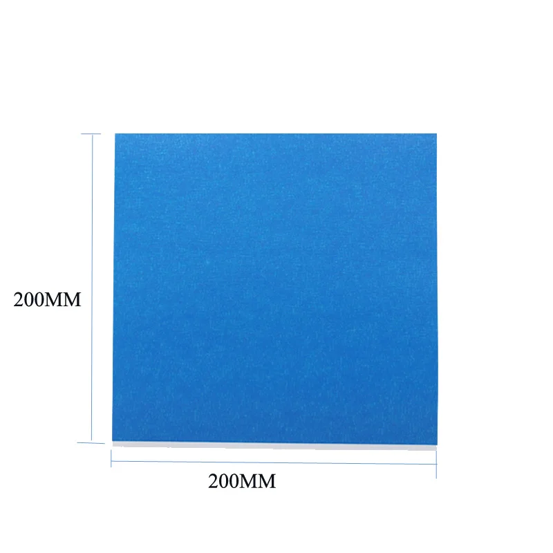 Kee Pang синяя маскирующая лента 200X200 мм подходит для деталей 3D-принтера 200x210 мм Тепловая бумага аксессуары для 3D-принтера