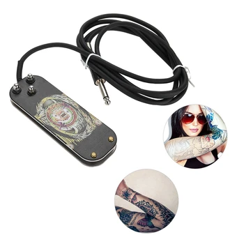 

Stainless Steel Thicken Tattoo Foot Switch Pedal Footswitch Control for Power Supply tattoo makeup equipment