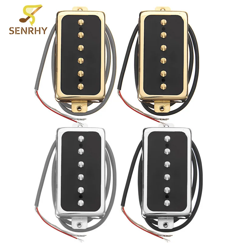 

SENRHY Electric Guitar Neck/Bridge Pickup Single Coil High Output Stringed Instruments Parts Fits for Electric Guitar Lovers