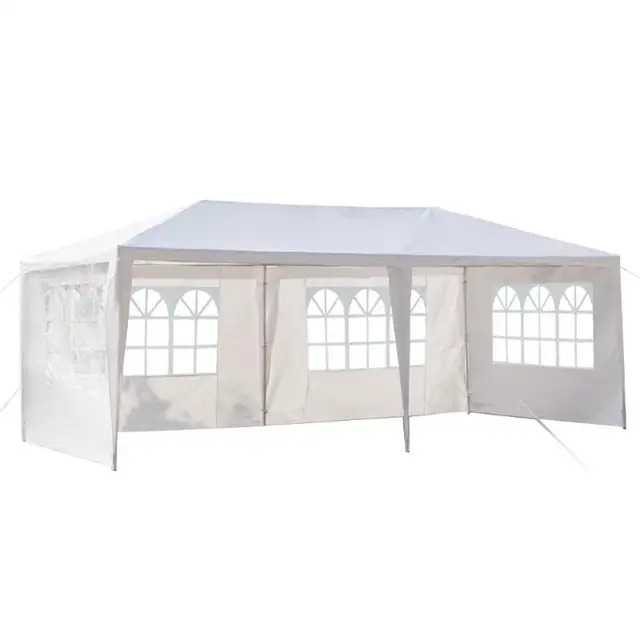 3x9m Waterproof Garden Outdoor Sun Shelter Beach Tent Parking Shed Wedding Party Large Pavilion Canopy Outdoor Camping Tend 2