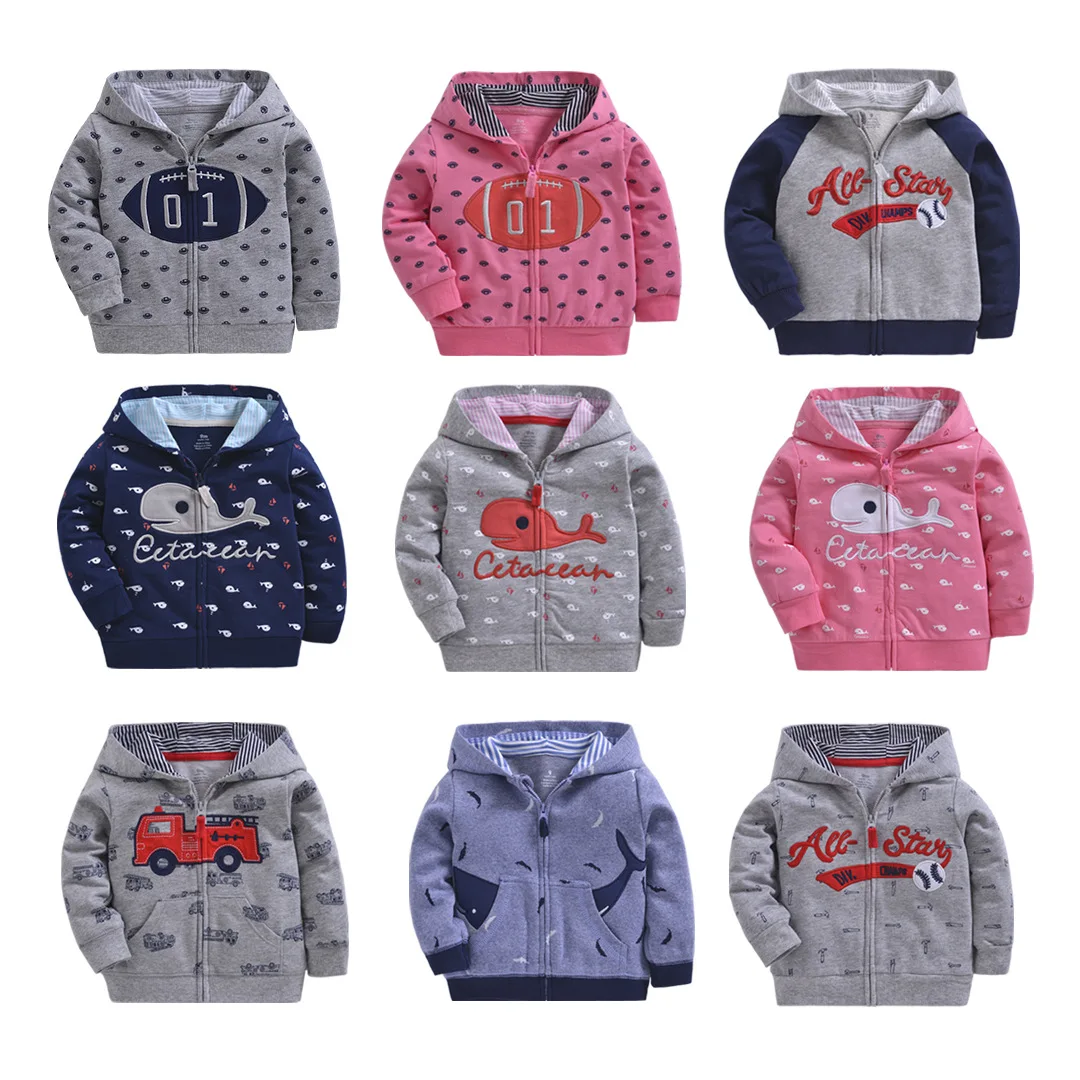 

Edition Spring And Autumn Cardiga Button Sweater Jacket Sportswear Cartoon Cotton Long Sleeved Children's Boy's Fashion Coat
