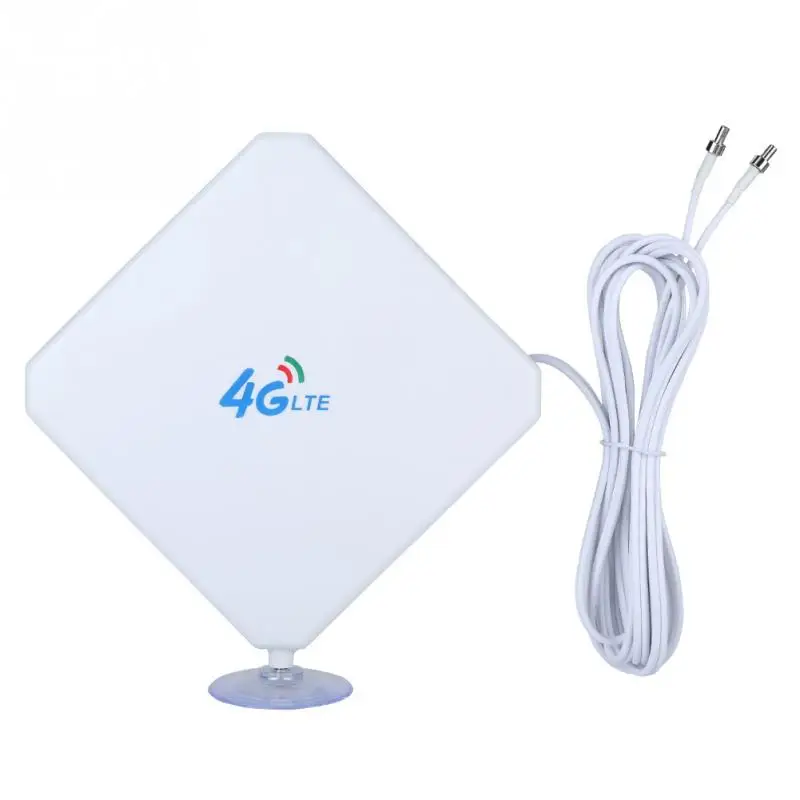 

3G 4G Antenna 35dBi Wireless Routing Antenna for Dual TS9 Connectors With Suction Cup High Quality antenna 2019 new style