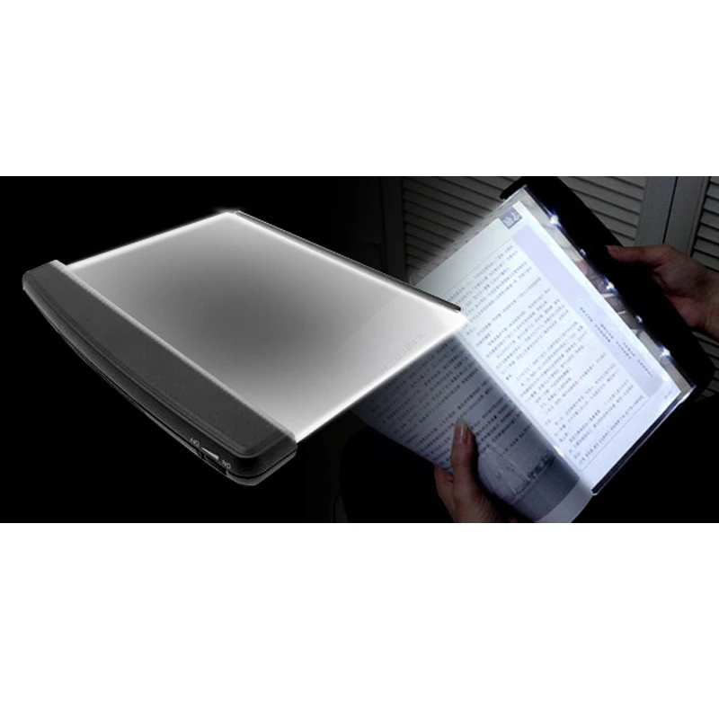  2019  Creative Foldable Pages Folding Book Shape Night Light Lighting Lamp Portable Booklight Table