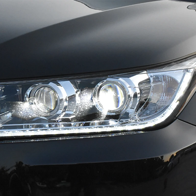 Roadot стайлинга автомобилей фары светодиодный ксеноновые 6000 k 8000 для Toyota Highlander 2018