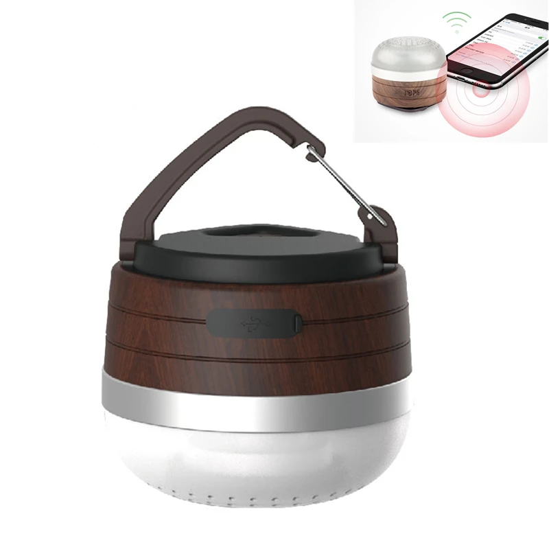 

SUNREI CC Music LED Camping Light 4.0 bluetooth Speaker Lantern USB Portable Night Light Outdoor Emergency Light