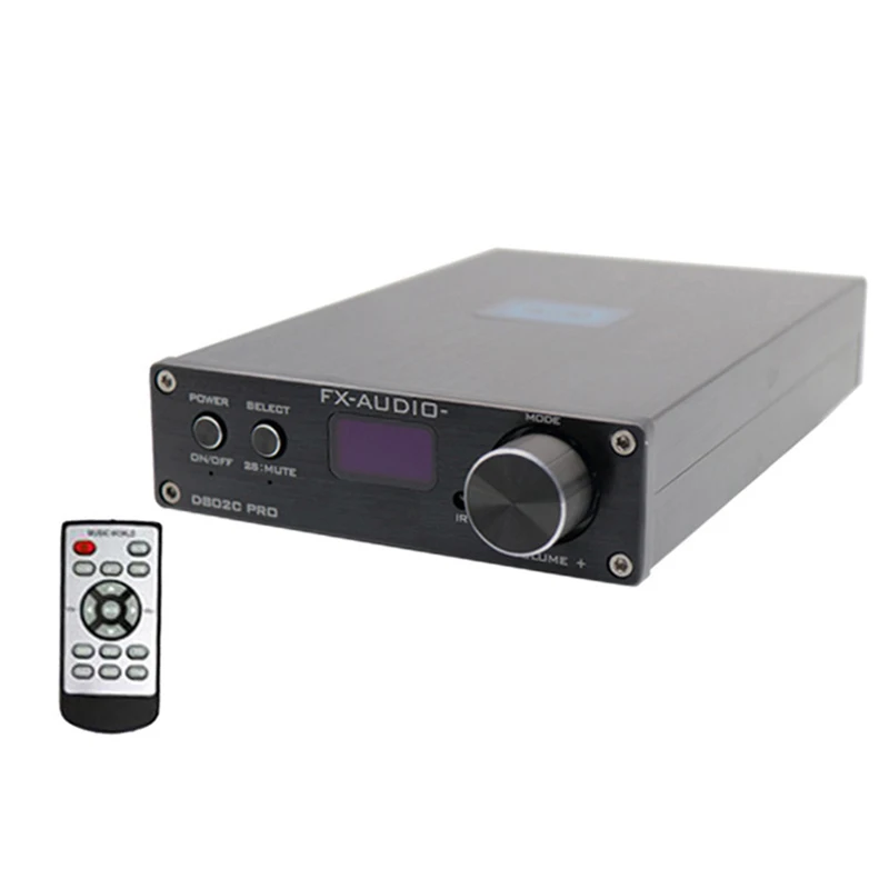Top NFJ&FXAUDIO FX-Audio D802C PRO Wireless Bluetooth 4.2 Support APTX NFC USB/AUX/Optical/Coaxial Pure Digital Audio Amplifier Top NFJ&FXAUDIO FX-Audio D802C PRO Wireless Bluetooth 4.2 Support APTX NFC USB/AUX/Optical/Coaxial Pure Digital Audio Amplifier