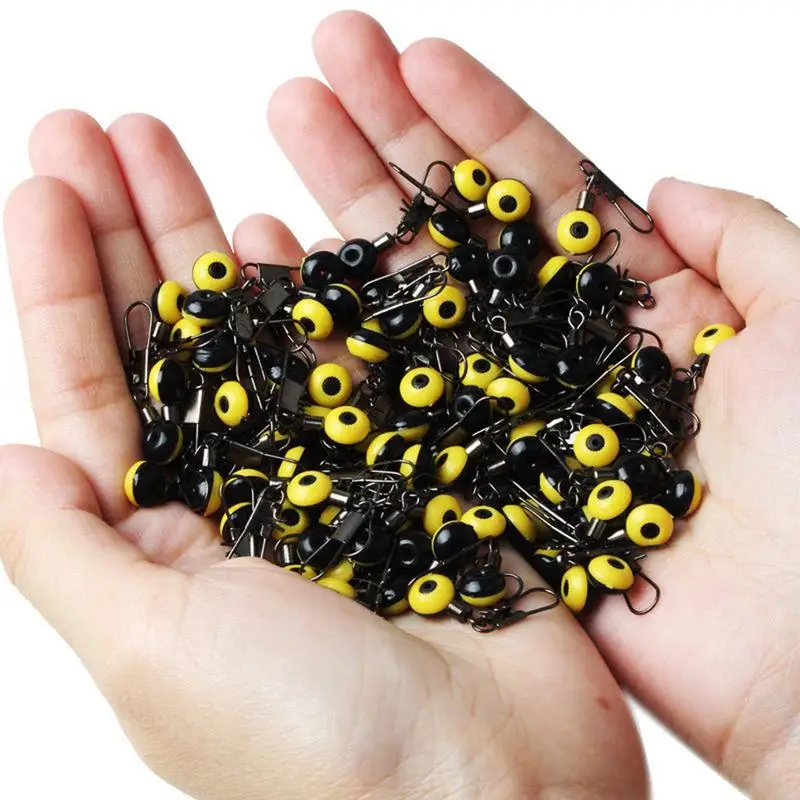 

35 PCS/Pack Stainless Steel Wear-Resistant Materials Sea Fishing Swivel With Interlock Snap Fishing Sinker Fishing Tackle