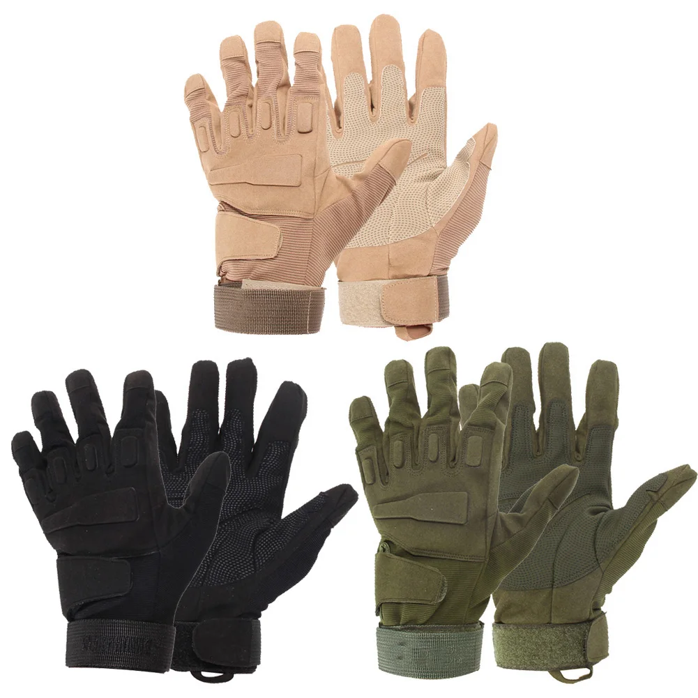 Outdoor Tactical Gloves Outdoor Sports Full Finger Tactical Gloves Cycling Military Men's Gloves Armor Protection Shell Gloves Outdoor Tactical Gloves Outdoor Sports Full Finger Tactical Gloves Cycling Military Men's Gloves Armor Protection Shell Gloves