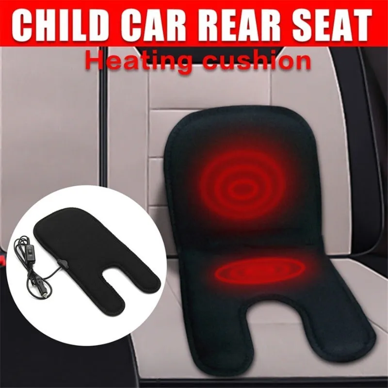 

12V Car Seat Pad Cushion Cover Heating Heater Warm Heated Winter Warmmer For Kid