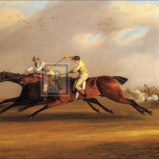 Плакат с надписью trafalgar' и 'Meteorite' от Samuel Henry Alken (30x25)|Таблички знаки| |
