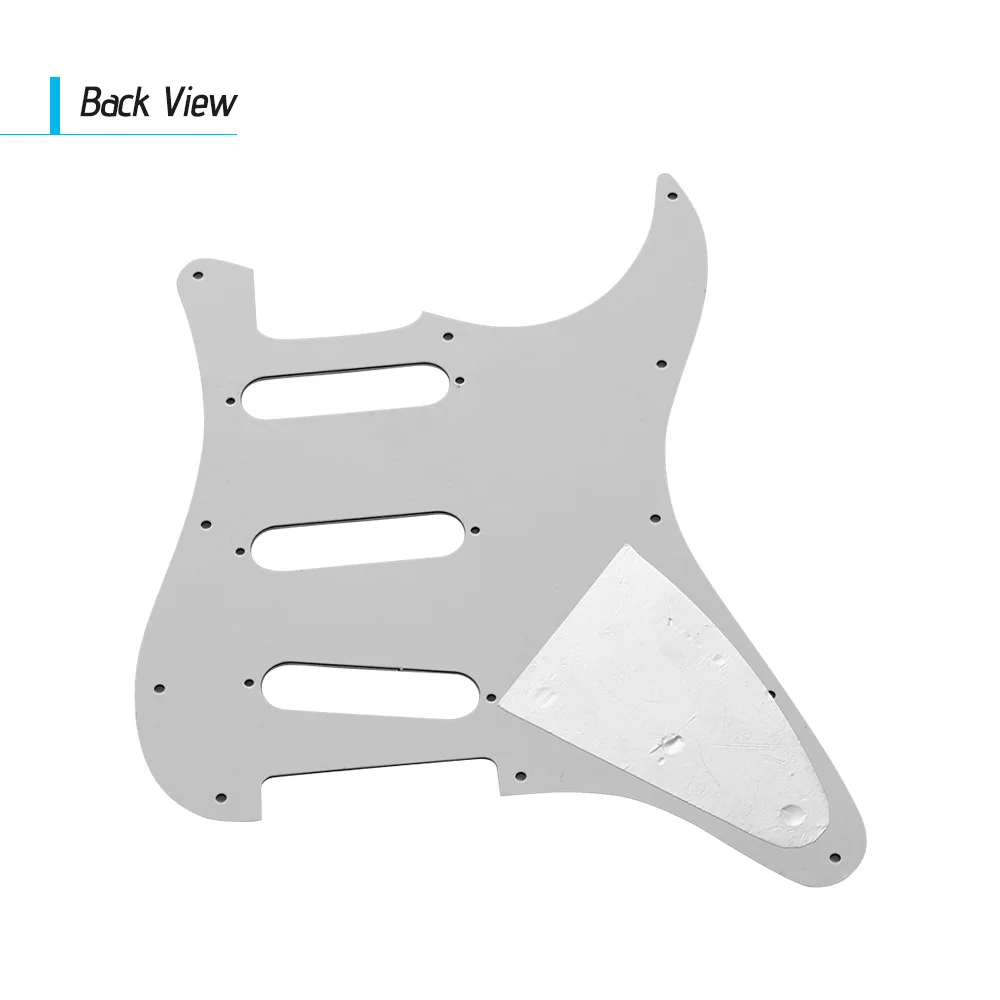 SSS Electric Guitar Pickguard 3 Ply PVC Panels Left Handed Pickguard