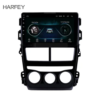 

Harfey 9" Android 8.1 GPS Navigation HD Touchscreen Stereo for 2018 Toyota vios Manual Air Conditioner USB Bluetooth Wifi SWC