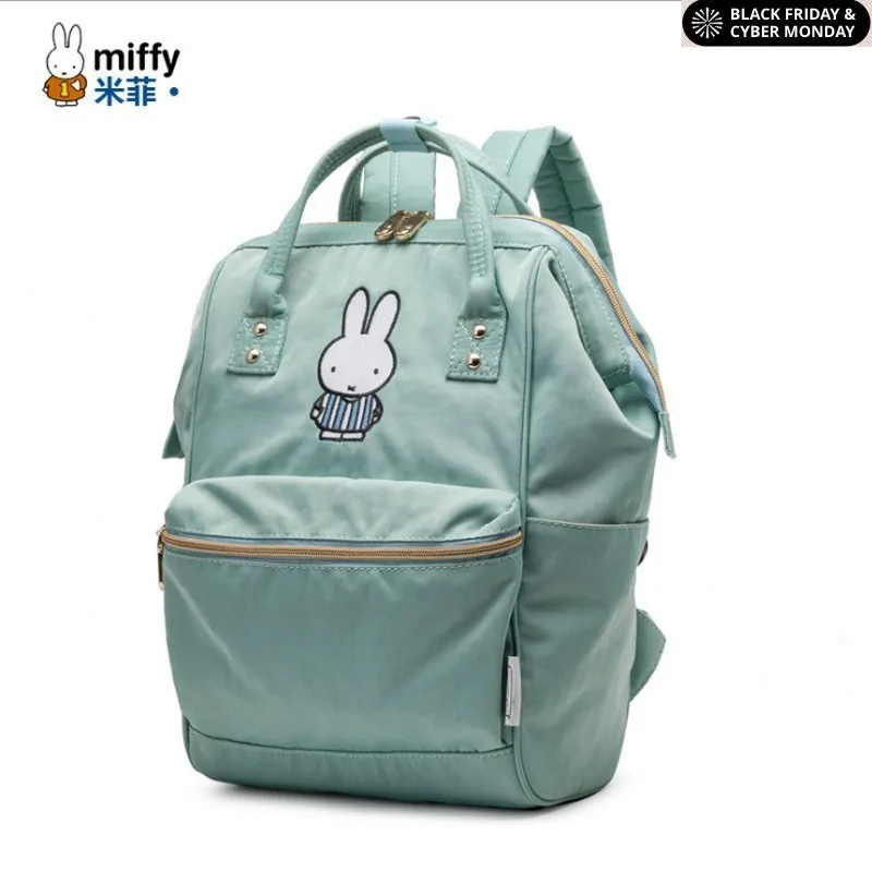 

2018 miffy Brand Teenager Canvas Backpacks For Girl Backpack Travel Bag Women Large Capacity Preppy Style Bags For women